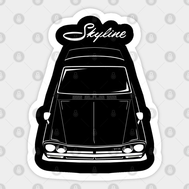 Skyline 2000 GTR C10 Sticker by jdmart